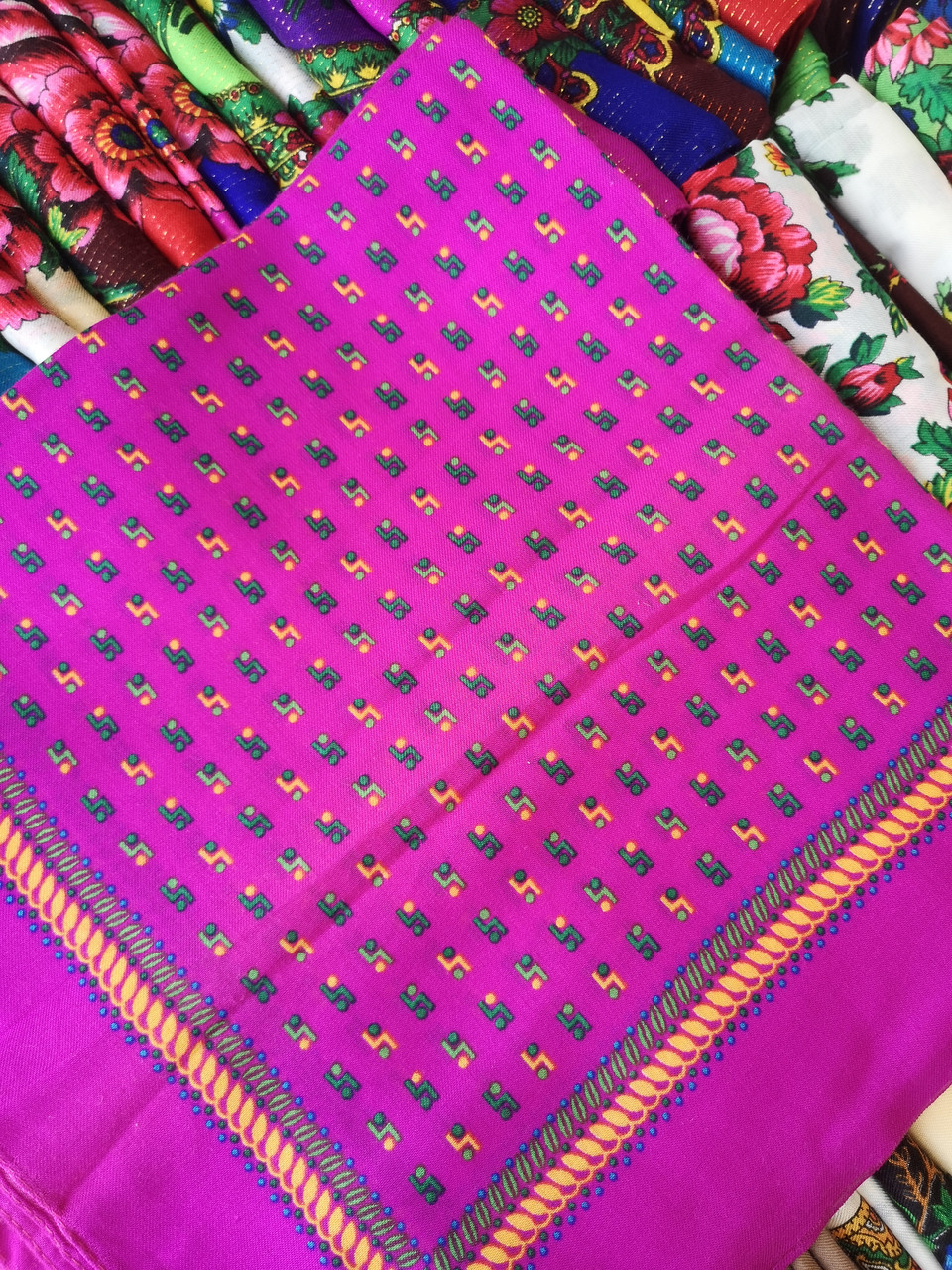 Головной платок с люрексом розовый - купить по лучшей цене в ...