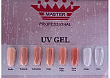 Моделюючий гель Master Professional NUDE, 30 г рожево-бежевий, фото 3