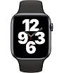 Смарт-годинник Apple Watch SE GPS 40 mm Space Gray Aluminum Case w. Black Sport B. (MYDP2), фото 3