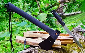 5 в 1 сокирі Ручної роботи COG Multi з молотком + кресало + пила