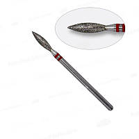 Фреза алмазна полум'я червоне 2,3 мм