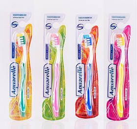Зубная щітка для дорослих Aquarelle (4 кольори)