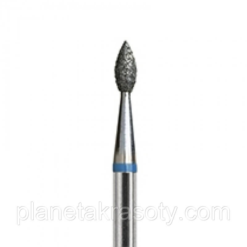 Алмазна фреза «крапля», 2,3 мм (синя), фото 1