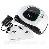 Лампа для манікюру UV+LED SUN BQ-6T 108 Вт White з ручкою, фото 2