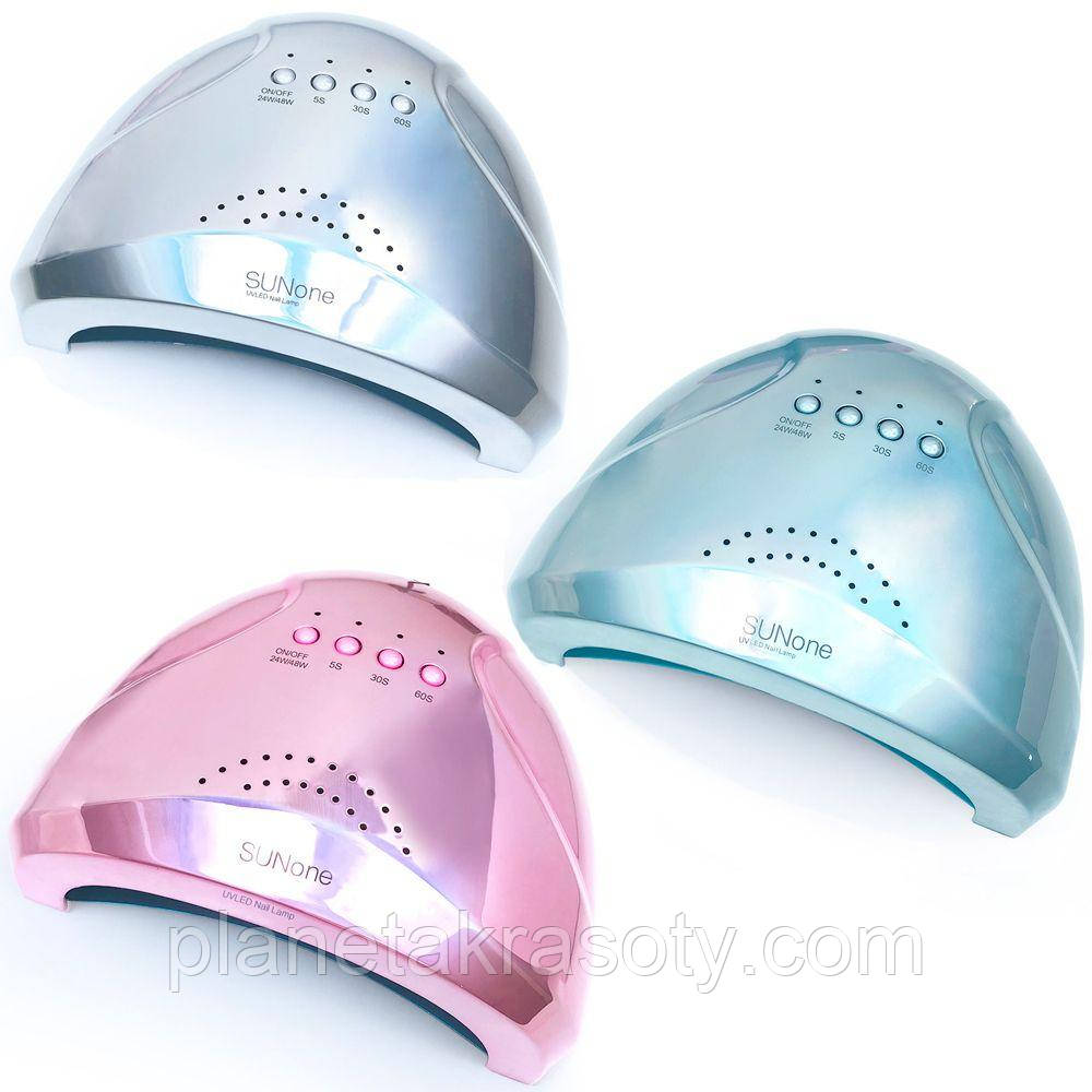 Лампа для манікюру UV/LED Sun One 48Вт mirror, фото 1
