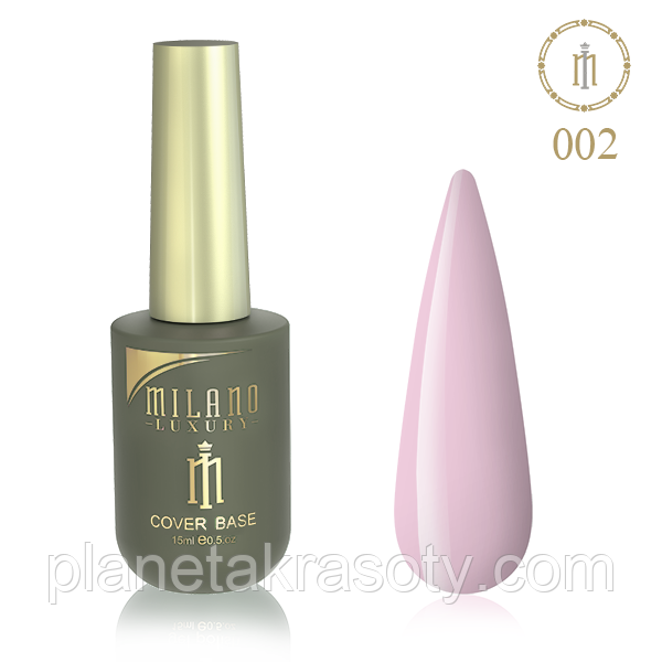 Кольорова База Milano Luxury 15 Мл №02