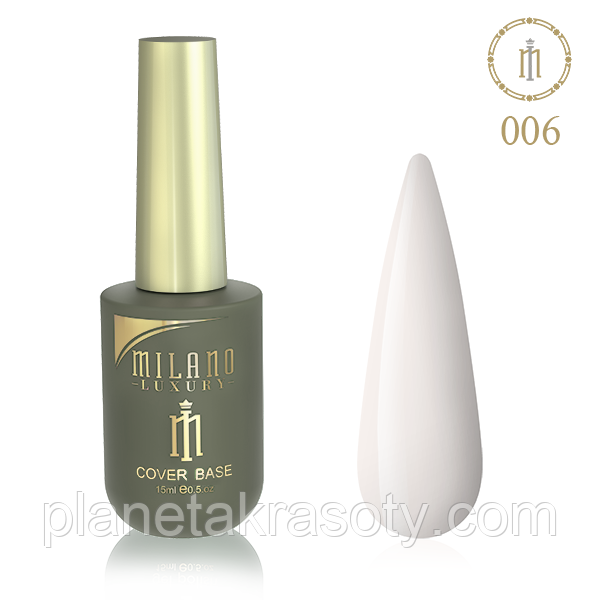 Кольорова База Milano Luxury 15 Мл №06