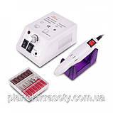 Стартовий набір для манікюру Sun Х-54 w і фрезерують Nail Drill ZS-601 з гель-лаками GlobalFashion, фото 5
