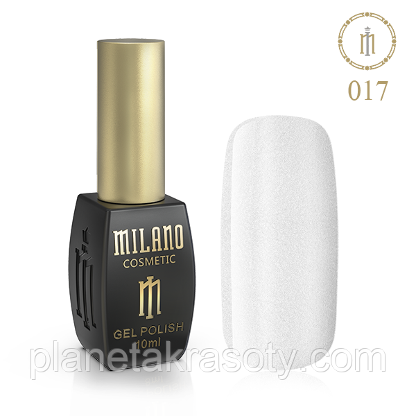Гель Лак MILANO 10ml № 017 (Утренняя Роса)