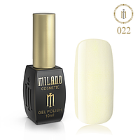 Гель Лак MILANO 10ml № 022 (Снежное Сияние)