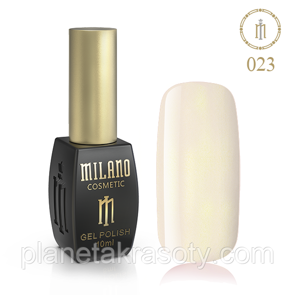 Гель Лак MILANO 10ml № 023 (Космічні Вершки)
