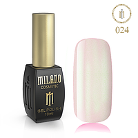 Гель Лак MILANO 10ml № 024 (Кремовый Шелк)