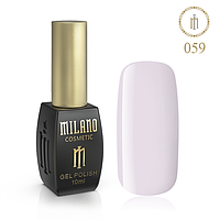 Гель Лак MILANO 10ml № 059 (Пурпурно-Белый)