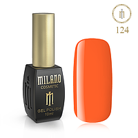 Гель Лак MILANO 10ml № 124 (Апельсиновая Кожура)