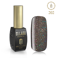 Гель Лак MILANO 10ml № 202 (Дюмортьерит)