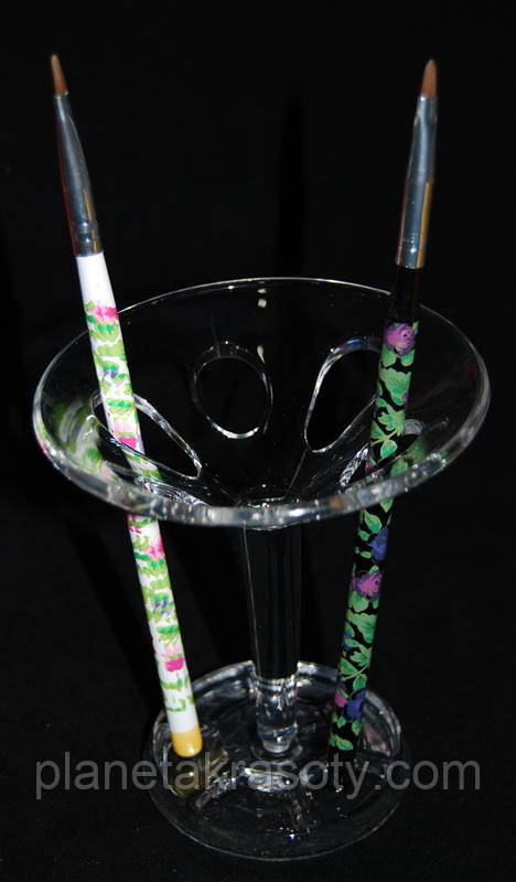 Підставка для пензлів, олівців на 4 секції, фото 1