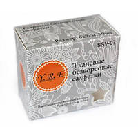 Салфетки тканевые безворсовые LZX, средняя упаковка 80 шт.
