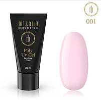 Акрил, гель (Poly Gel) Milano 001 30 мл