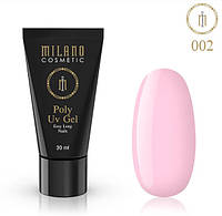 Акрил гель (Poly Gel) Milano 002 30 мл