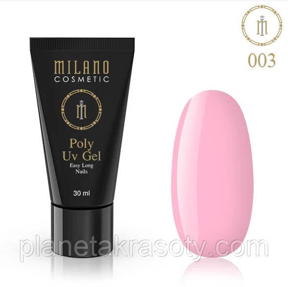 Акрил, гель (Poly Gel) Milano 003 30 мл, фото 1