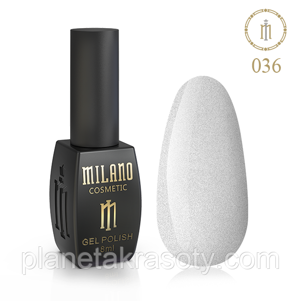 Гель Лак MILANO 8 Мл № 036 (Осколки Зірок)