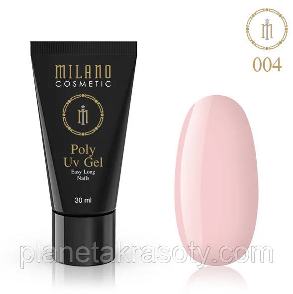 Акрил, гель (Poly Gel) Milano 004 30 мл, фото 1
