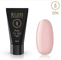 Полигель (акрил гель) Milano 006 30 мл