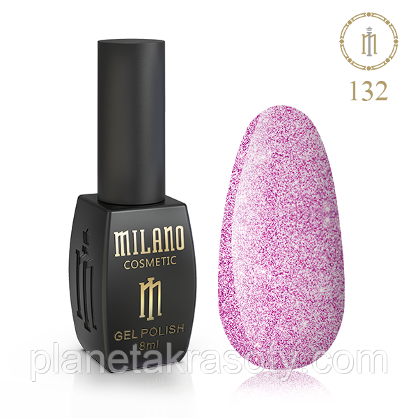 Гель Лак MILANO 8 Мл № 132 (Родокрозит)