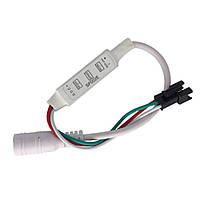 SPI мини smart контроллер LEDTech SP002E DC5-24V (3 кнопки) WS2811, WS2812, WS2813, 6812,1903