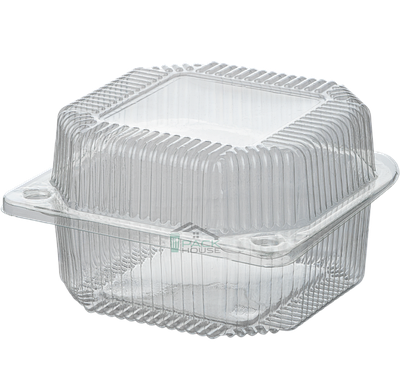 Контейнер пластиковий 130*130*77мм (100шт)