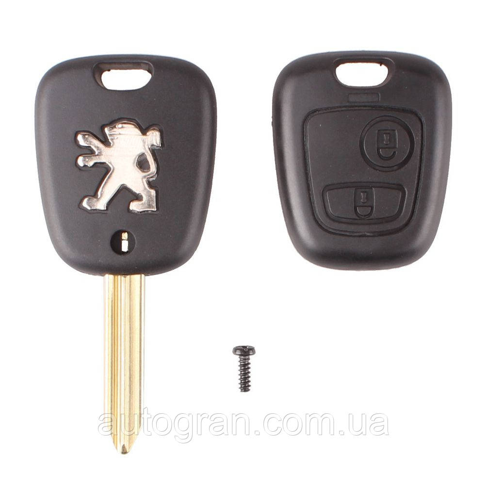 Корпус ключа Peugeot 307 406 Partner 206 з лезом SX9, фото 1