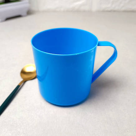 Пластикова кружка для чаю 280 мл Алеана Циліндр, фото 2