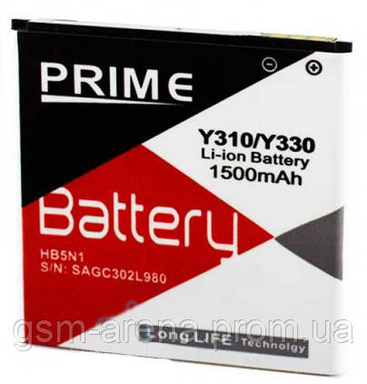 Аккумуляторная батарея Huawei HB5N1 (1500mAh) Y310, Y330 Оригинал Prime, фото 2