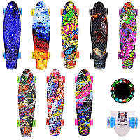 Пенні борд односторонній принт МИКС SC20602 G-Rich