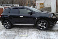 ДЕФЛЕКТОРЫ ОКОН, ВЕТРОВИКИ NISSAN MURANO II (Z51) 2008- COBRA