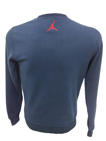 Кофта (світшот) чоловіча трикотаж Nike Jordan 3-нитка Туреччина, фото 3