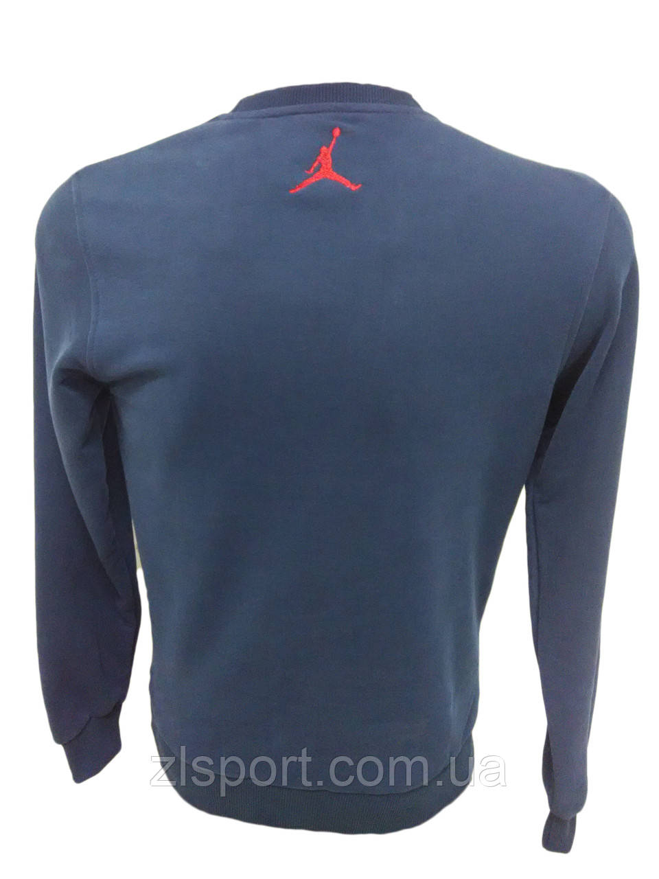 Кофта (свитшот) мужская трикотаж Nike Jordan 3-х нитка Турция - фото 2 - id-p259748720