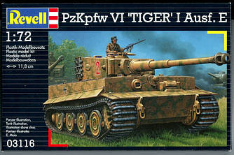 Збірна модель танка "ТИГР' 1/72 Revell 03116