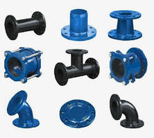 Фітинги чавунні для ПВХ труб