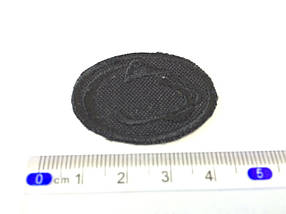 Нашивка Helly Hansen колір чорний 37х25 мм