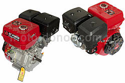 Двигун мотоблока 188F (13 Hp) (повний комплект) (вал Ø 25 мм, під шпону)