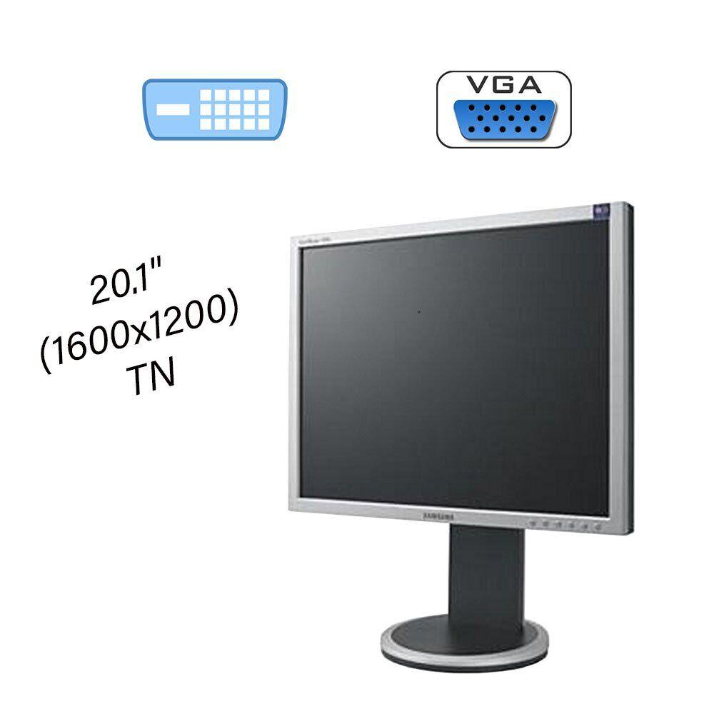 Монітор Samsung 204B/20.1" (1600х1200) TN/1x DVI, 1x VGA