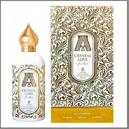 Attar Collection Crystal Love for Her парфумована вода 100 ml. (Аттар Колекшн Кришталева любов до неї), фото 1