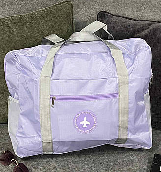 Сумка дорожня TRAVEL на блискавці з кишенею 44*30 см у різних кольорах Luna