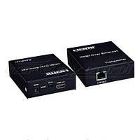 Активний подовжувач HDMI v1.4 за витою парою (UTP), до 120 м, з IR