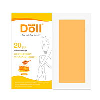 Go Воскові смужки Doll Wax YZ010-20Z Honey для депіляції тіла 20 шт.