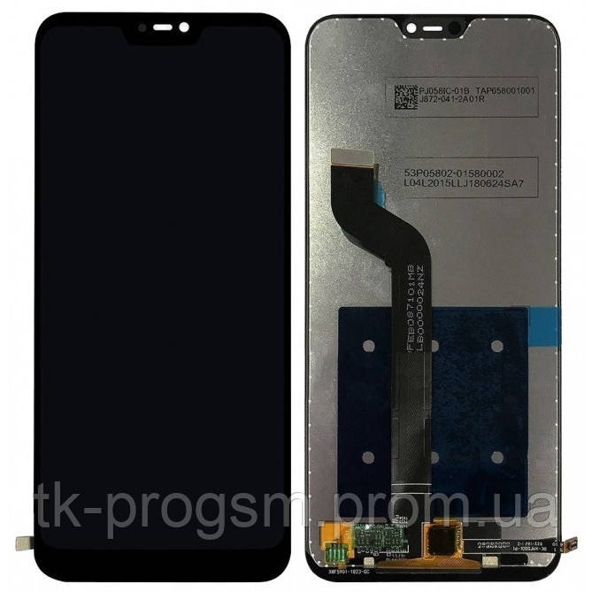 Дисплей Xiaomi Mi A2 Lite / Redmi 6 Pro complete Black