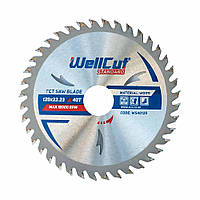 Диск пильный WellCut Standard WS40125 40T 125*22,23 мм