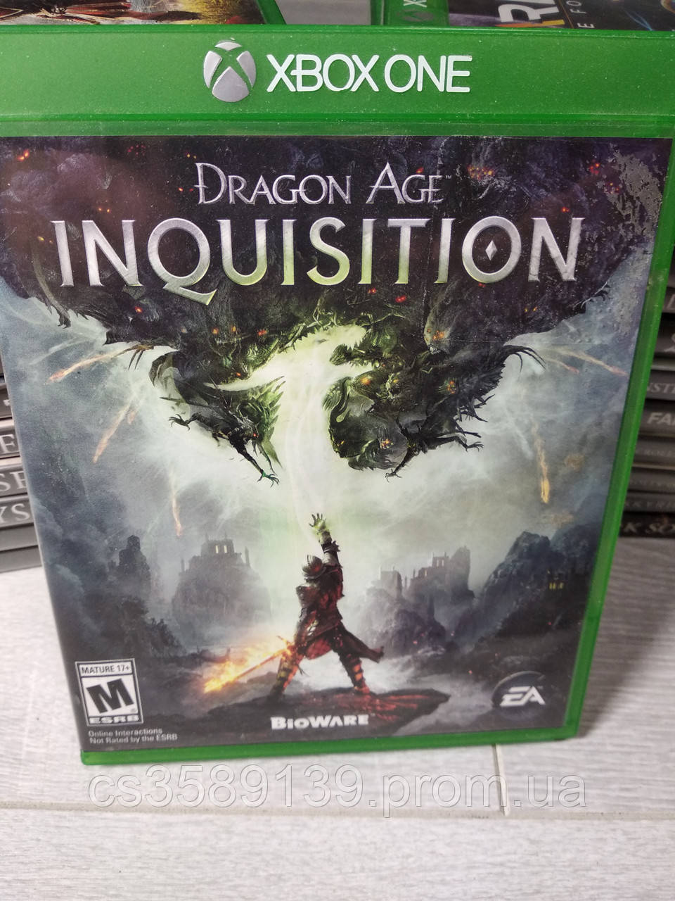Диск с Игрой Dragon Age: Inquisition XBOX One (иксбокс Ван S/X) Русская ...