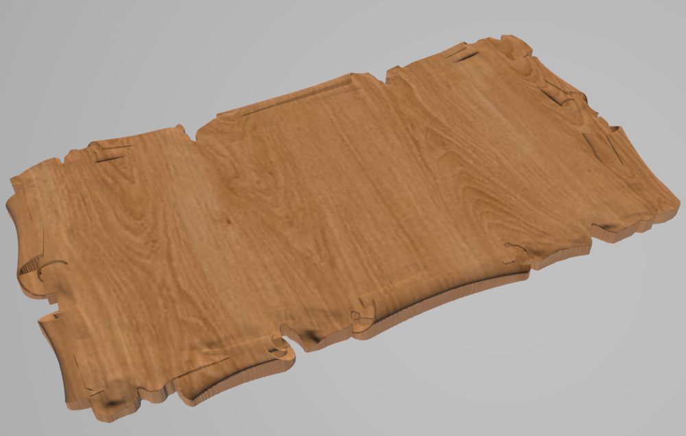 Картуш для меблів/різьблений дерев'яний декор для меблів/ Код КА 5, фото 1